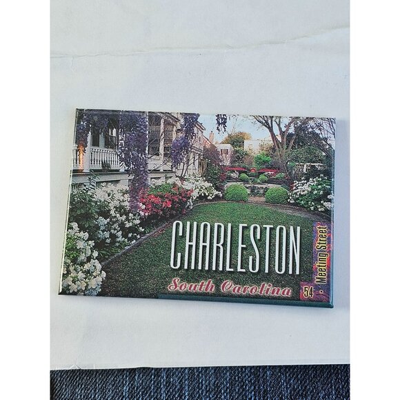 Charleston South Carolina Collectable 54 Meeting Street Magnet Refrigerator Vint - Picture 4 of 4